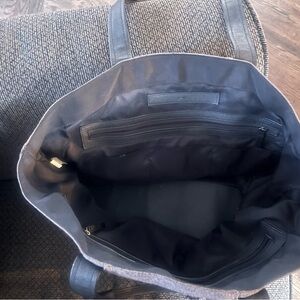 Stylish Black Tote Bag